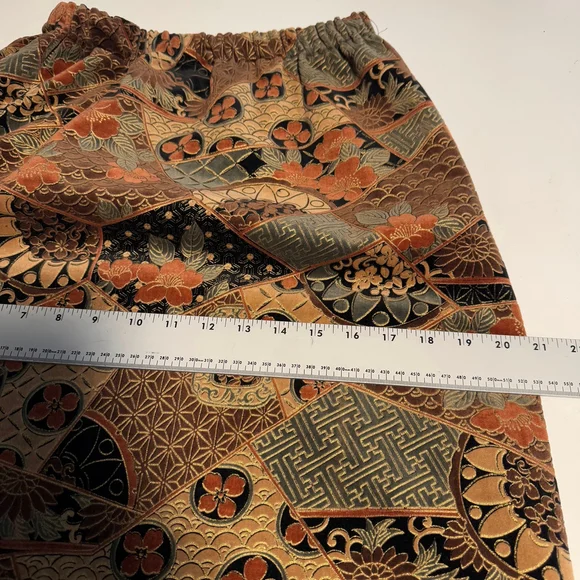 Tumbleweeds Vintage 70s Women's S/M Hippie Boho Patchwork Cottagecore Maxi Skirt - Picture 4 of 7